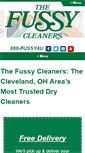 Mobile Screenshot of fussycleaners.com
